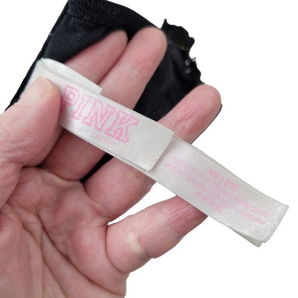 2/$20 Pink Black Lace 32D Push Up Bras - Picture 7 of 7